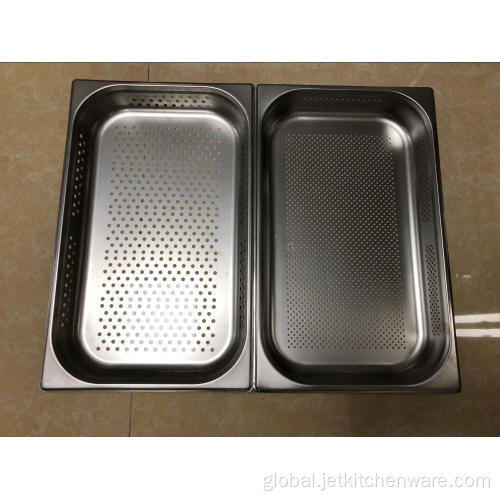 Perforated Gastronorm Pans Kitchen Equipment Perforated Standard GN Pan Factory
